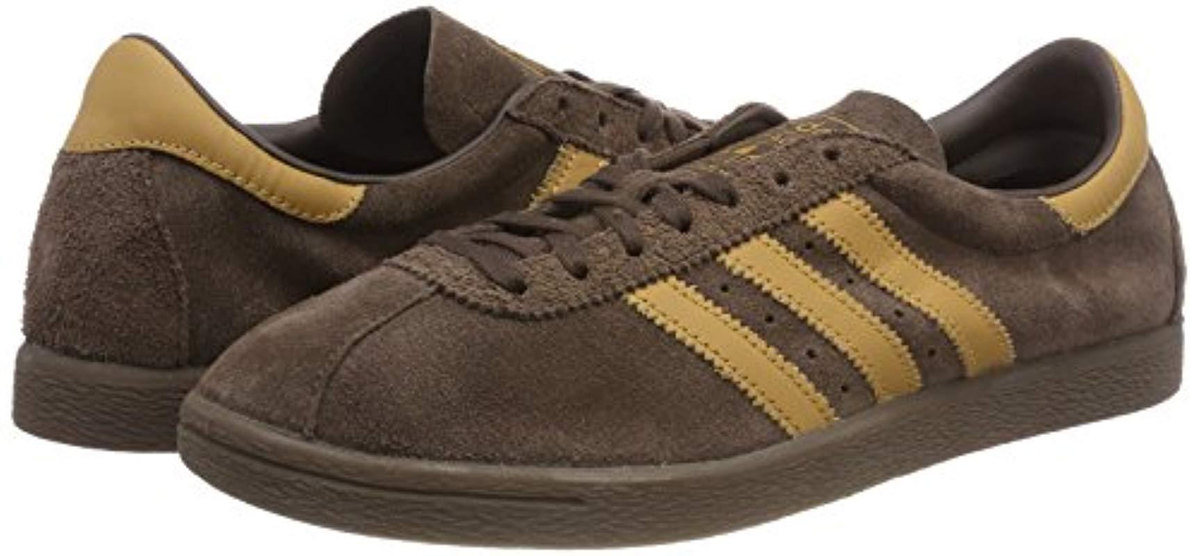 tobacco adidas trainers
