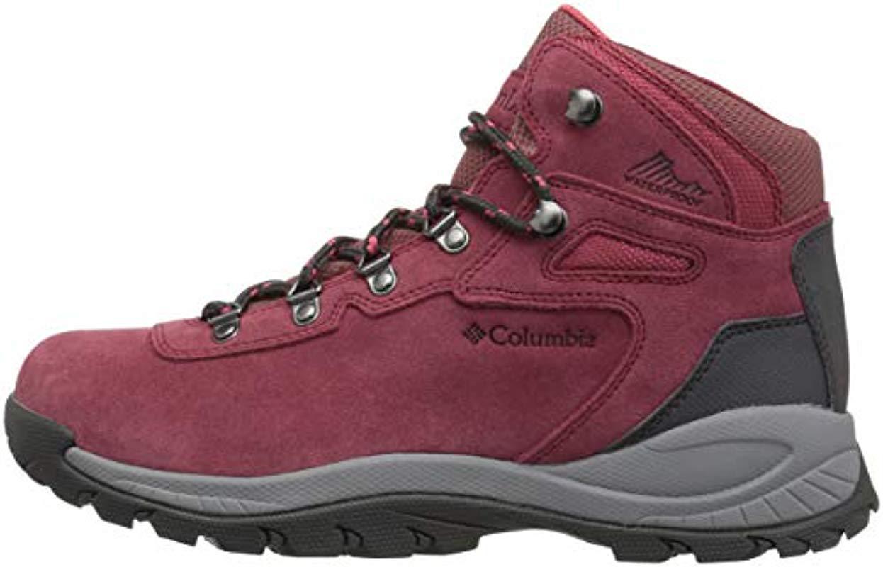 columbia newton ridge plus waterproof hiking boot