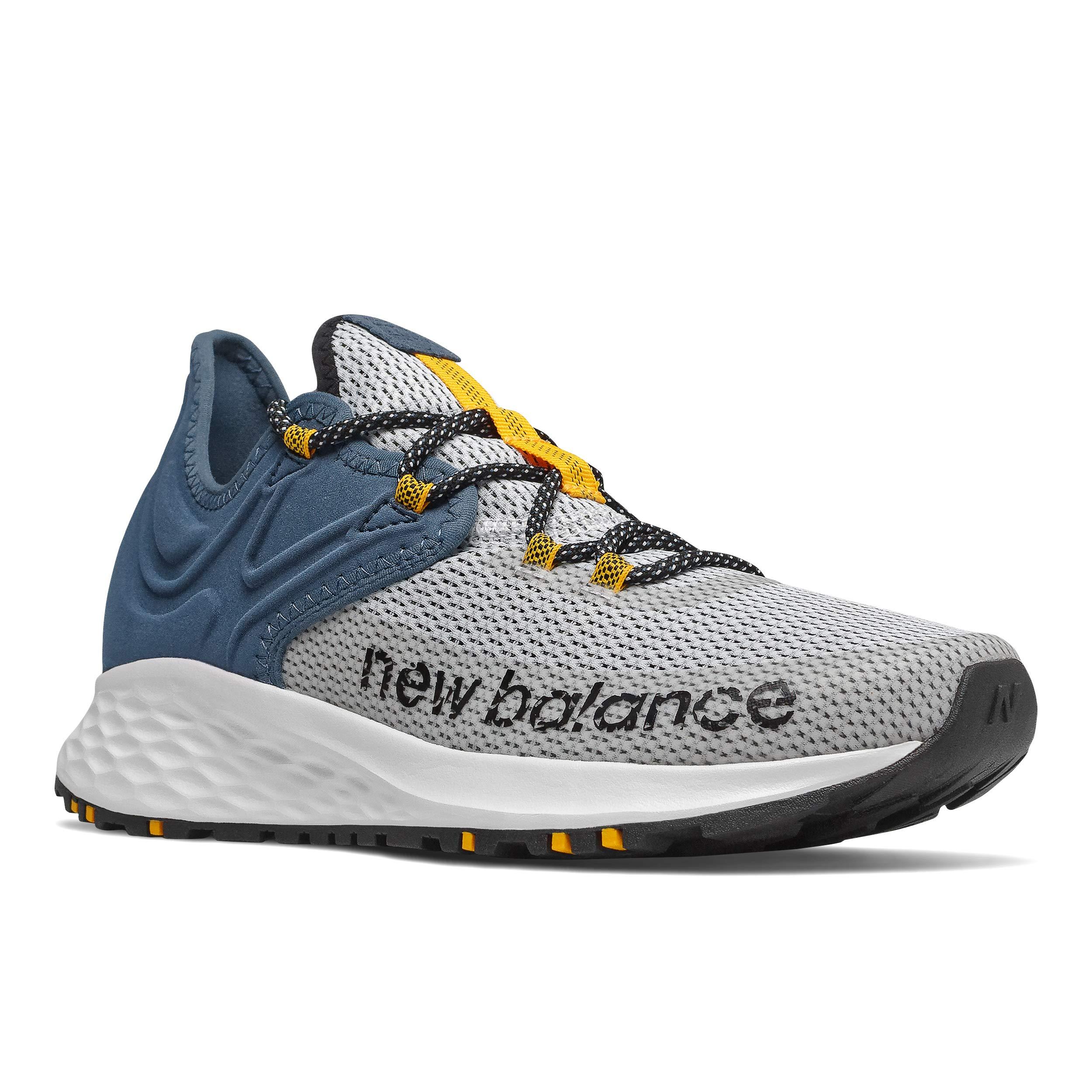 New Balance Fresh Foam Roav V1 Trail Running Shoe in White/Stone Blue  (Blue) for Men - Save 37% - Lyst