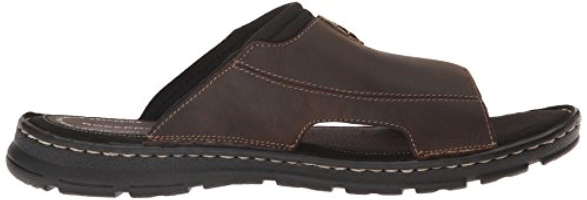 rockport men's darwyn slide 2 sandal