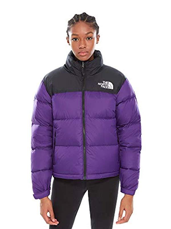 The North Face Goose Cropped Nuptse Jacket In Violet Purple Lyst