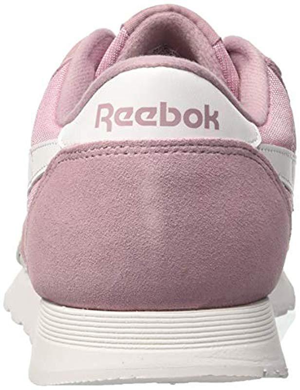 reebok classic nylon hombre marron