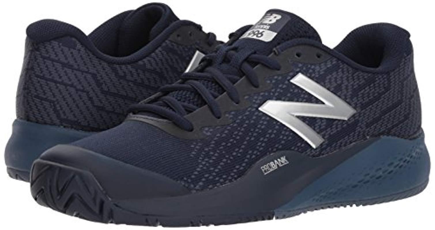 New Balance Synthetic Mc 996v3 D Navy Shoe in Blue for Men - Lyst