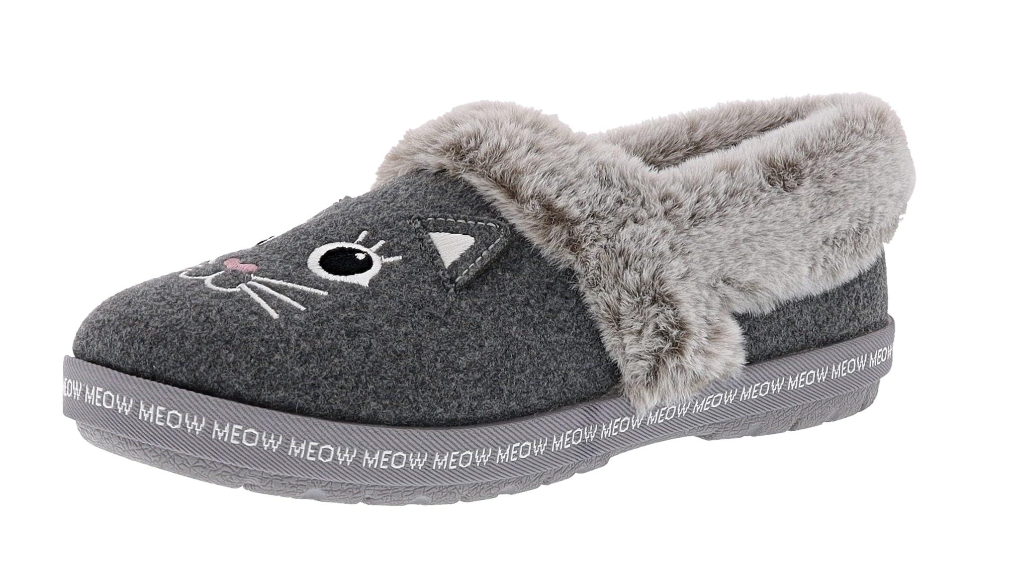 Skechers Bobs Too Cozy Meow Jammies Slippers in Black Lyst UK
