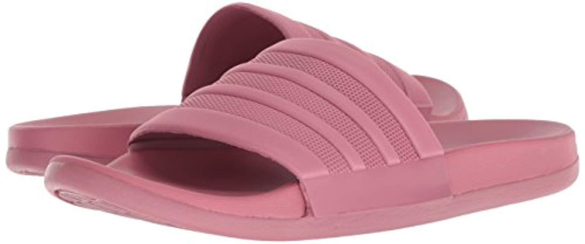 adidas slides maroon