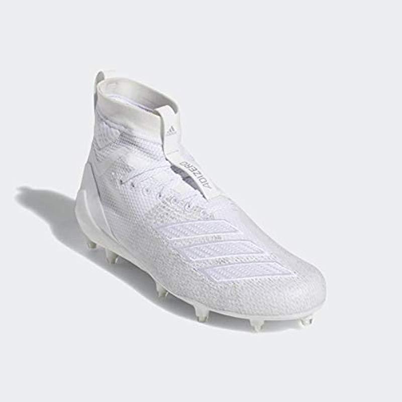 adidas Lace Adizero 8.0 in White/White/White (White) for Men | Lyst
