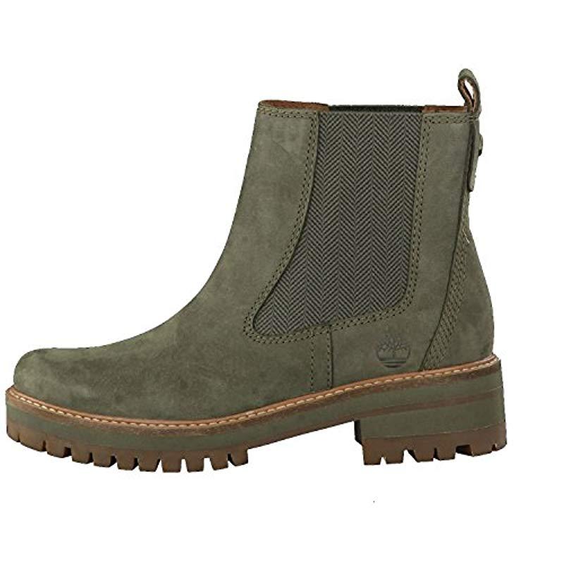 botas timberland verde olivo