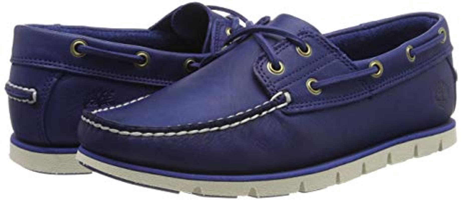 bateau timberland bleu
