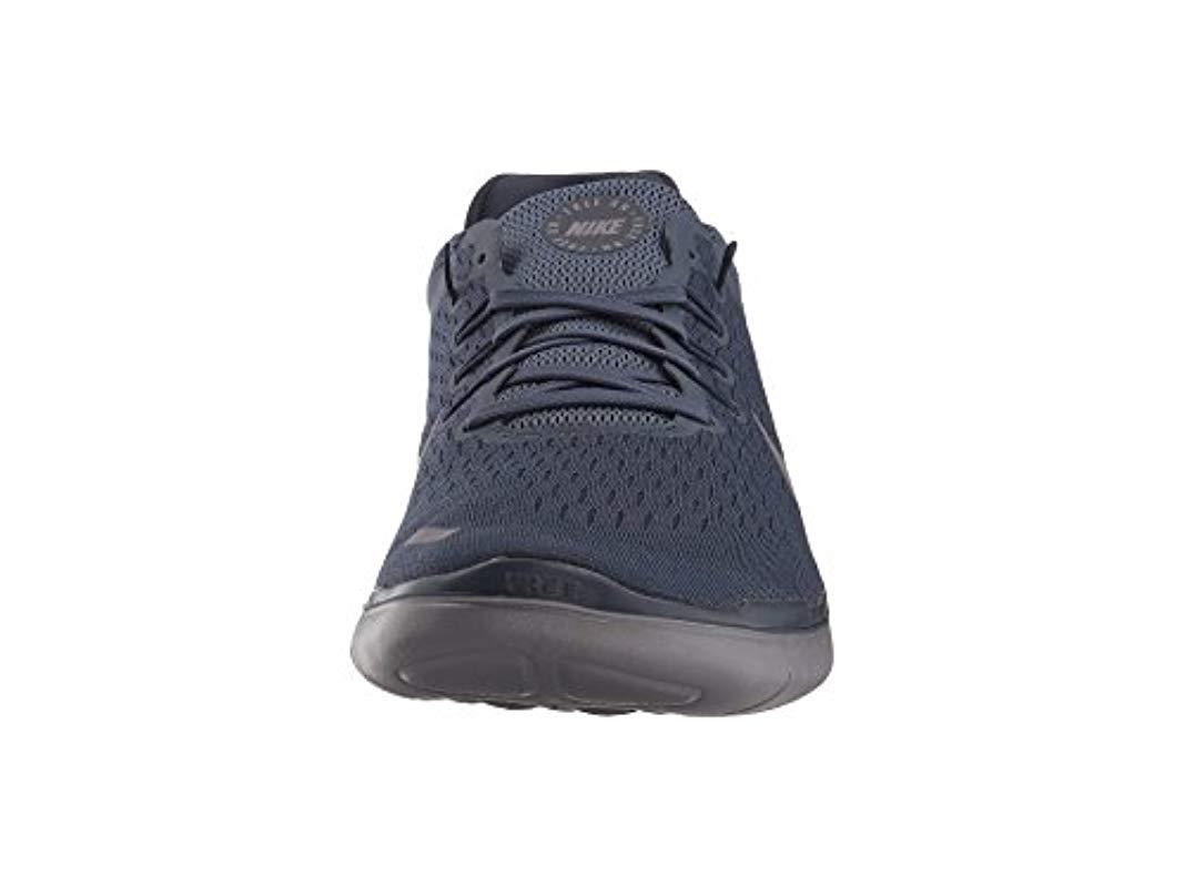 Nike Free Rn 2018 wolf Grey white volt Men s Running Shoes in Blue for Men Lyst UK