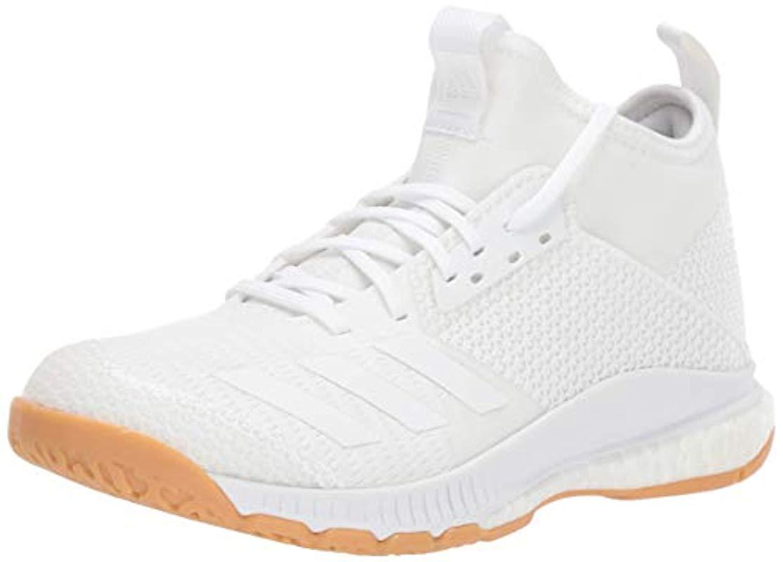 adidas Crazyflight X 3 Mid Volleyball Shoe in White - Lyst