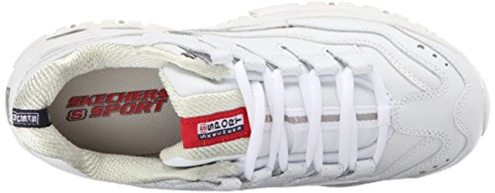 skechers burst 2.0 mujer blanco