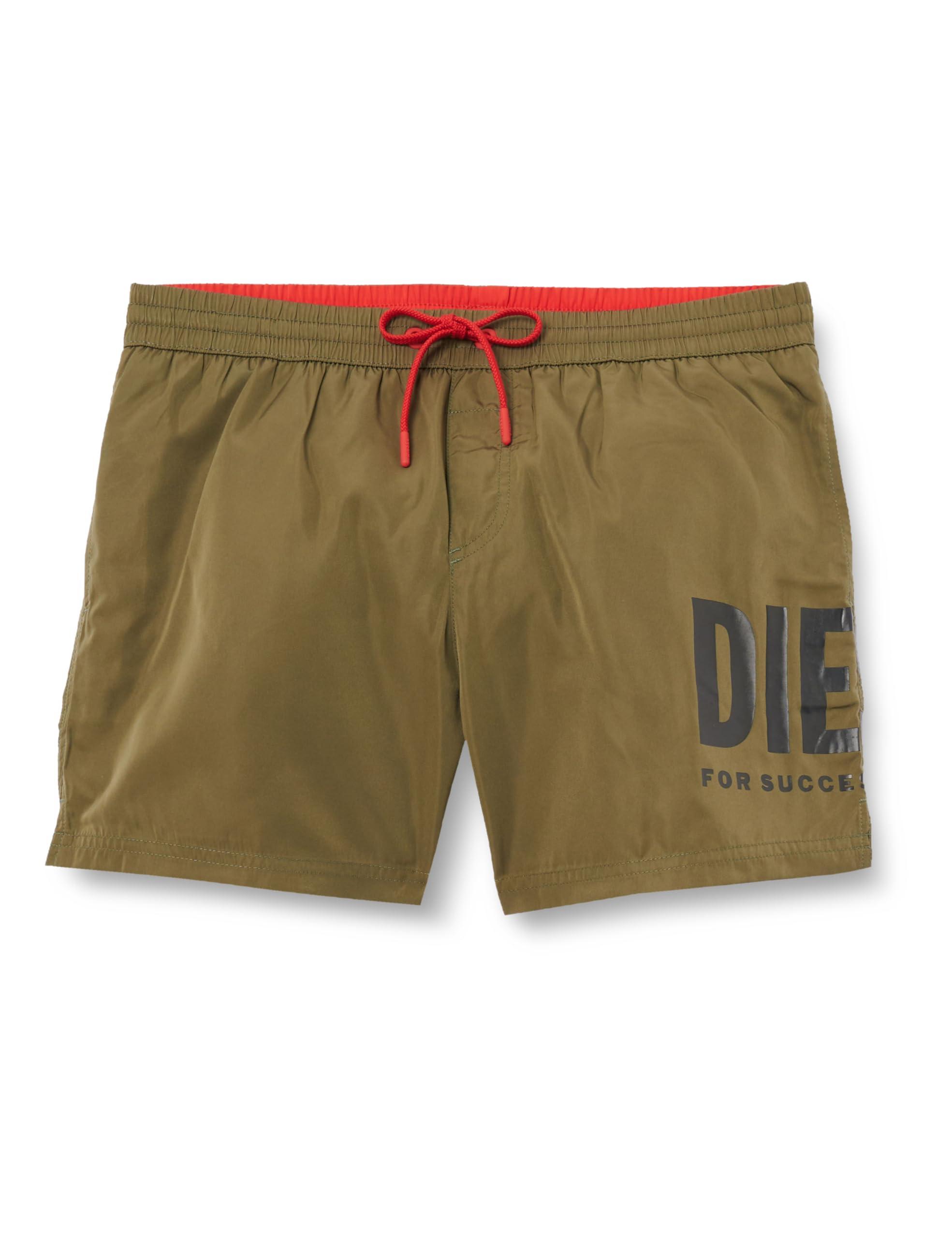 Diesel Costume Da Bagno Boxer BMBX-HERO In Nylon Stretch A Tinta Unita Uomo - Outlet - 6