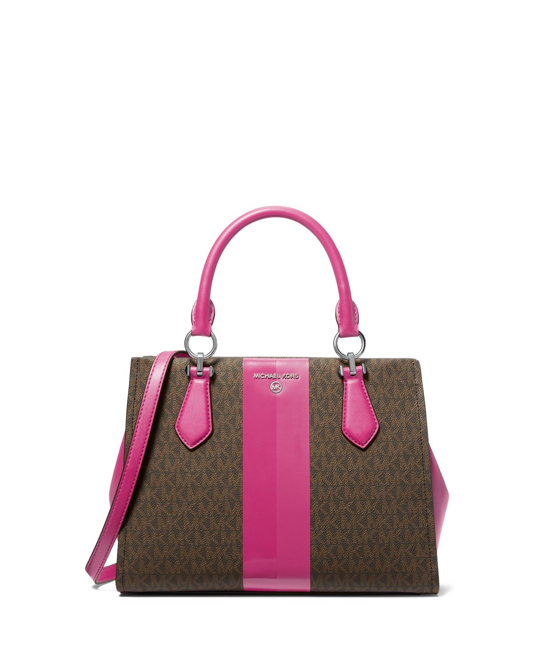 Michael kors satchel on sale pink