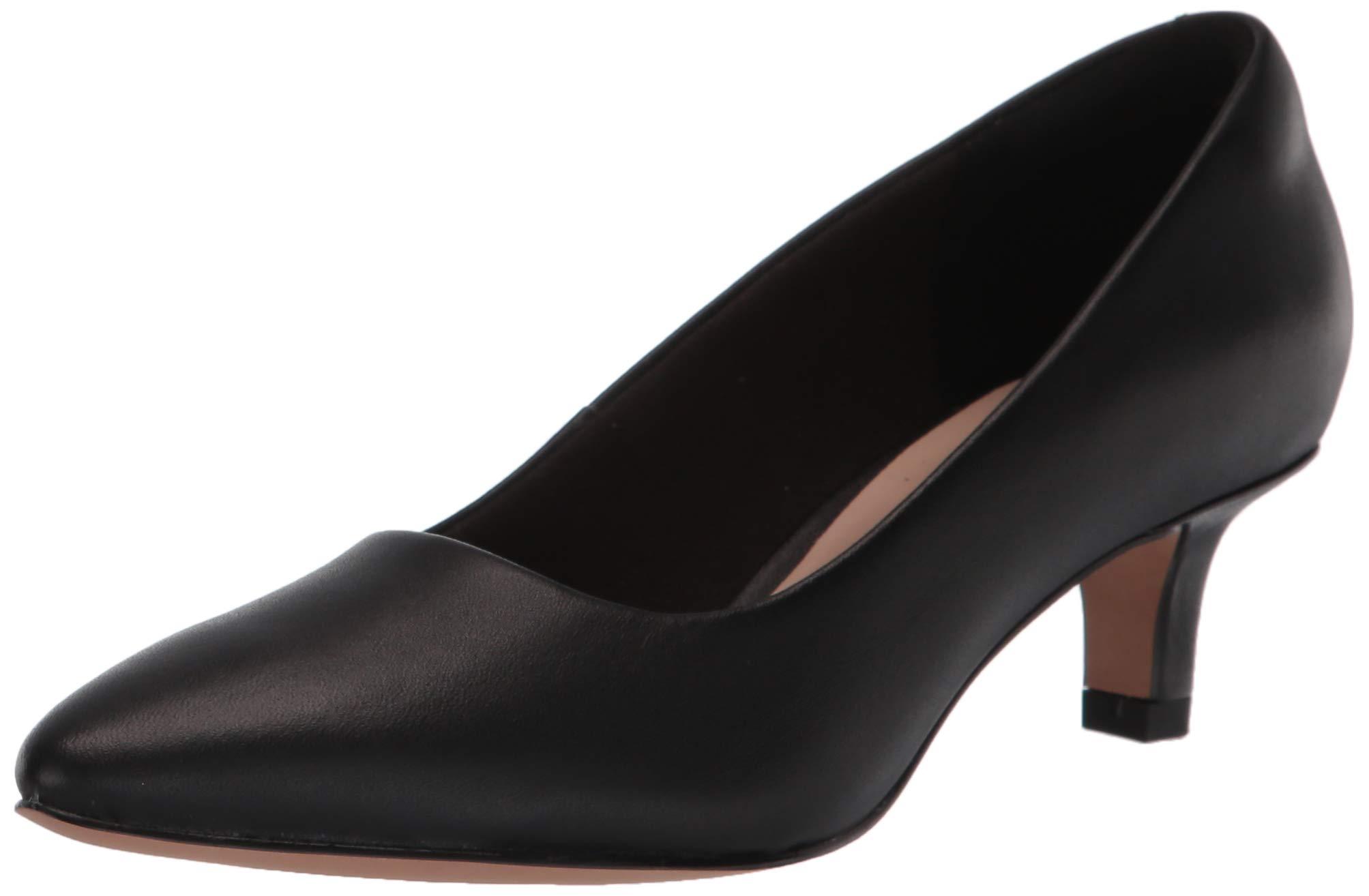 Clarks Linvale Jerica, hoge hakken Vrouwen, Black (zwart Pat Lea), 40 EU