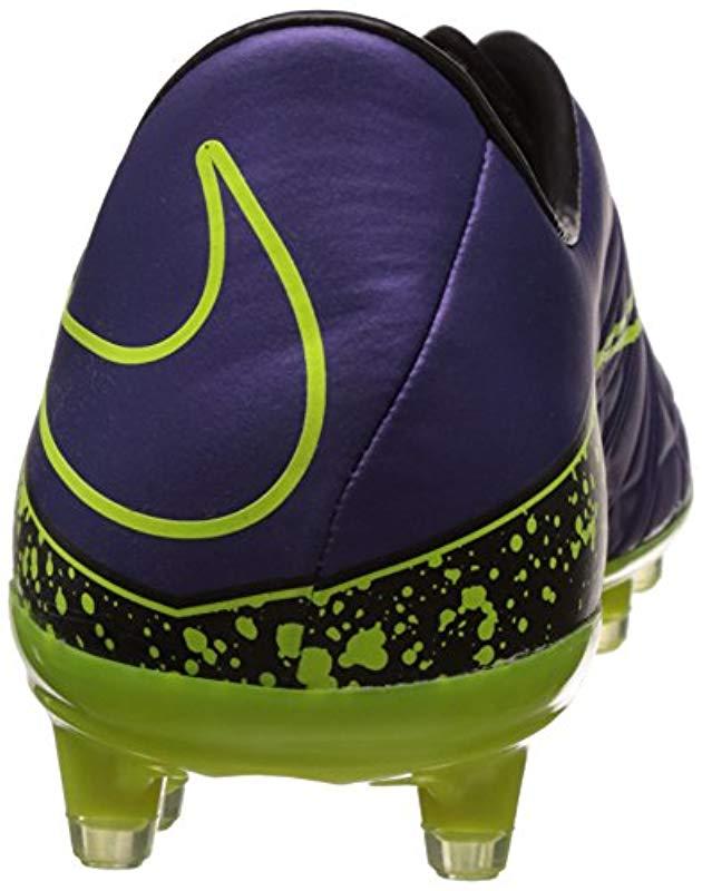 purple nike hypervenom