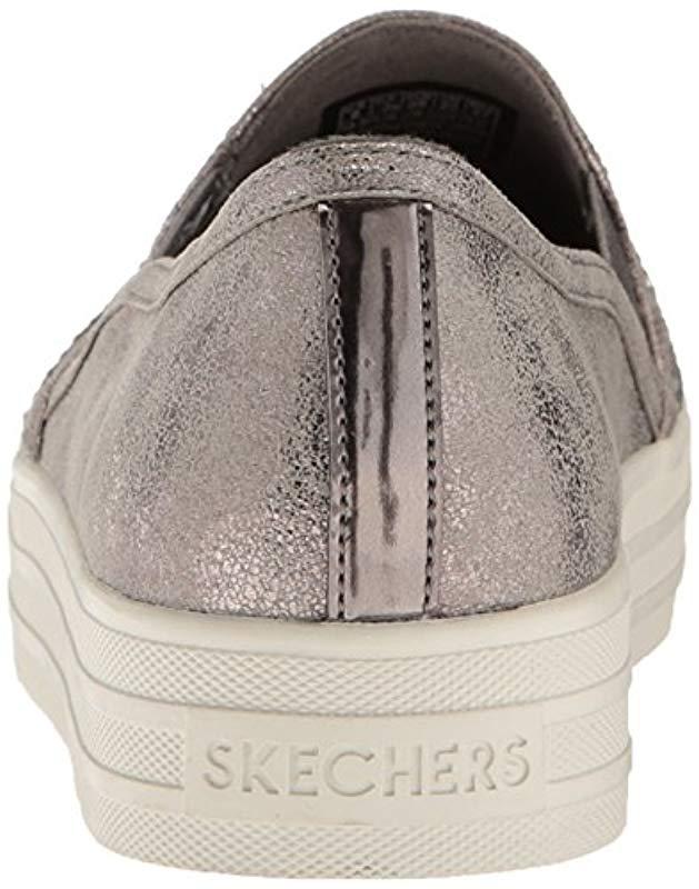 skechers shiny dancer pewter uk