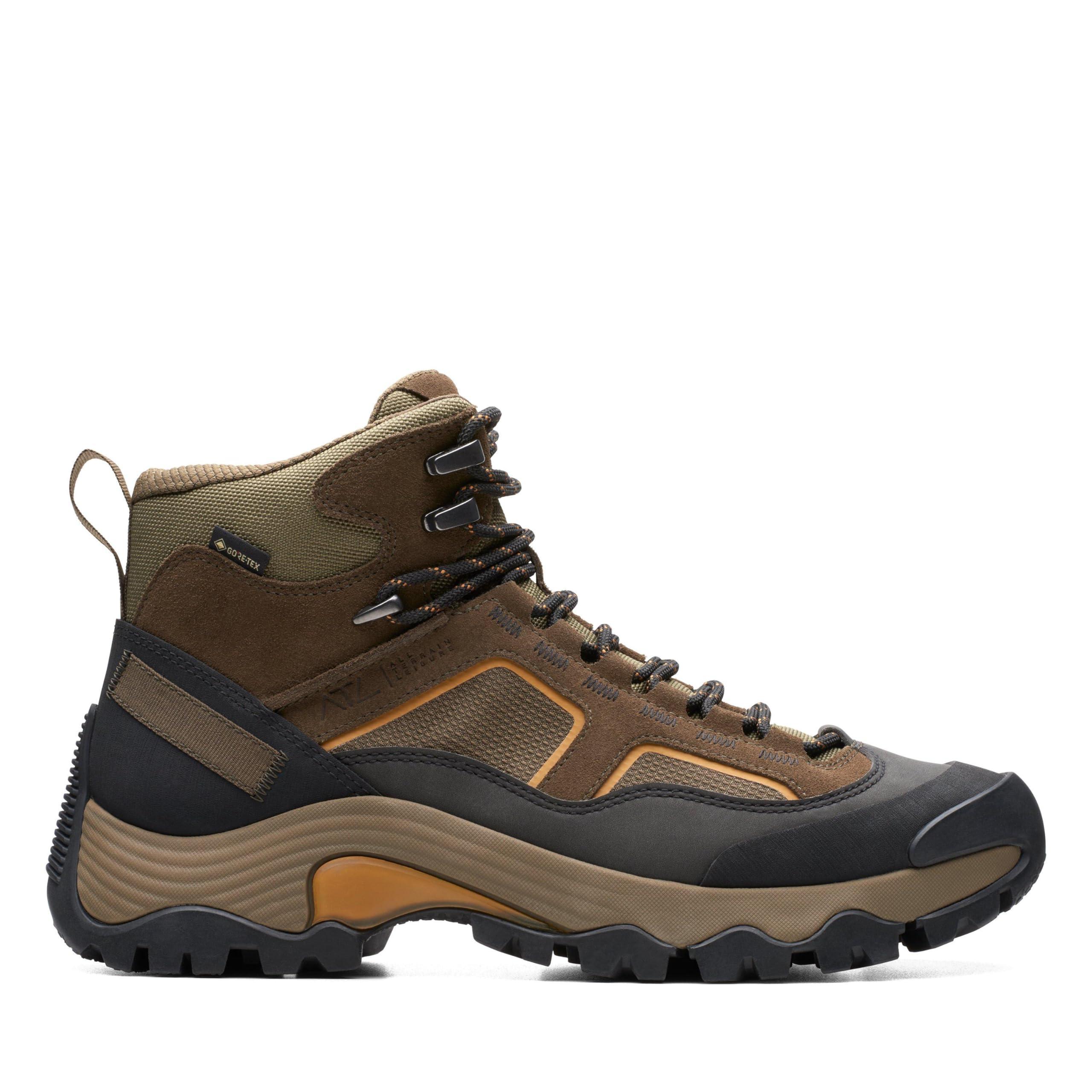 Wide Fit Clark Hiking Shoes Clarks Atl Hike Hi Gore-tex Synthetic