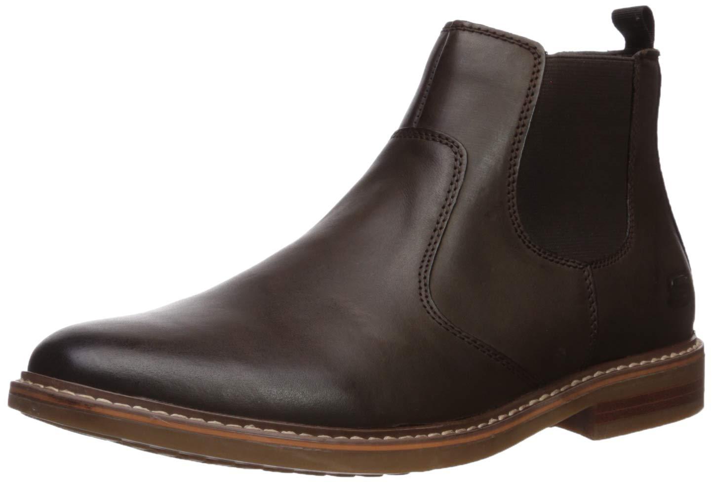 SKECHERS Mens Bregman Morago Chelsea Boots Cognac atelieryuwa.ciao.jp
