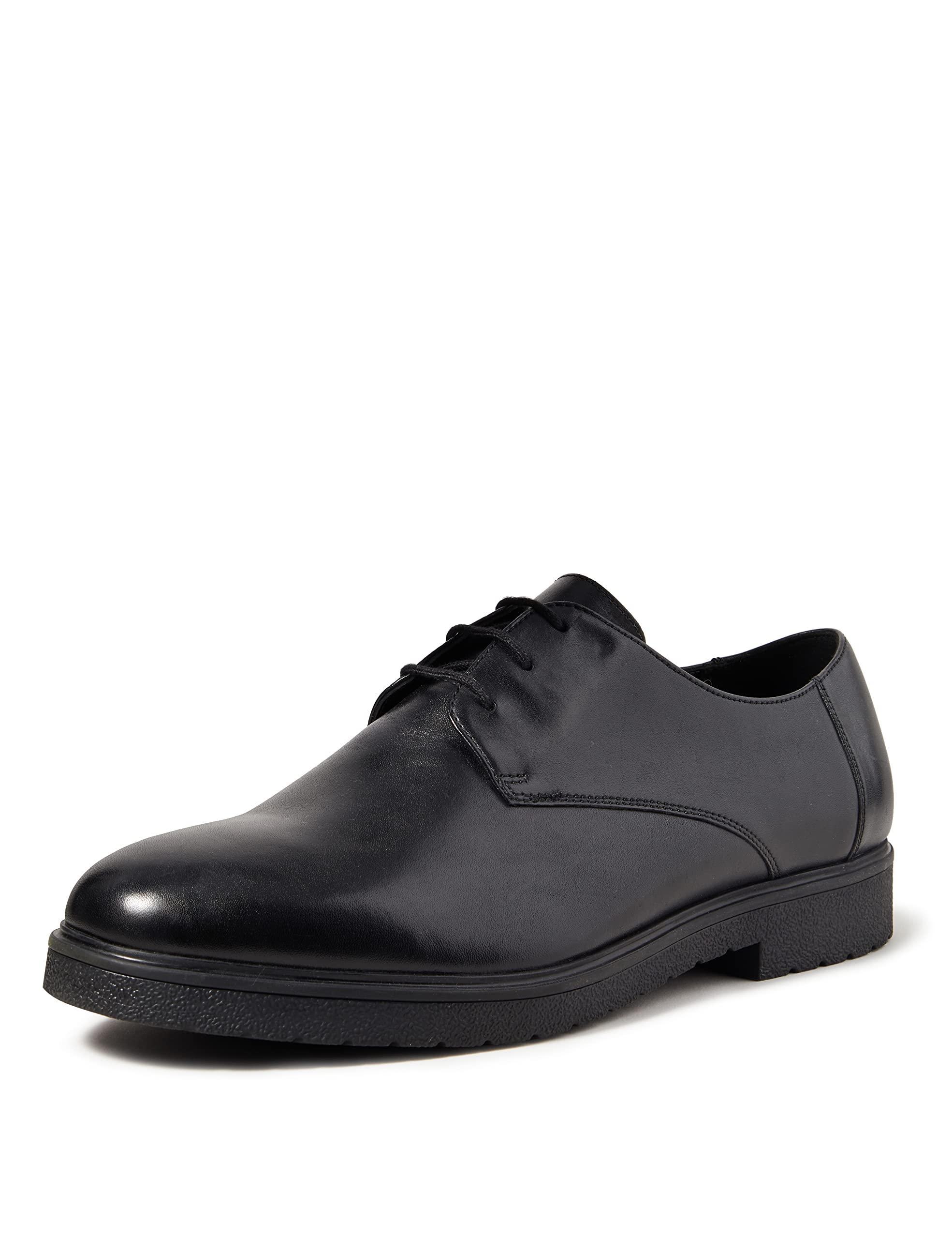 Clarks Ashcroft Plain Mens Lace Up Shoes in Black for Men | Lyst UK