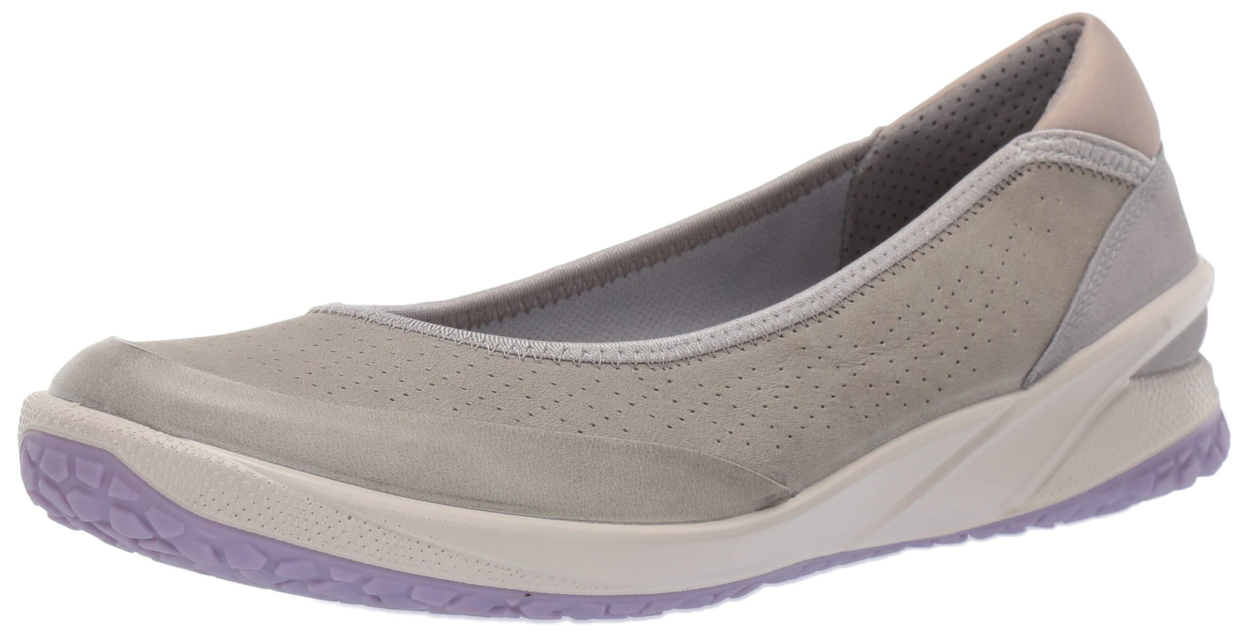 Ecco Leather Biom Life Ballerina in Gray - Save 35% - Lyst