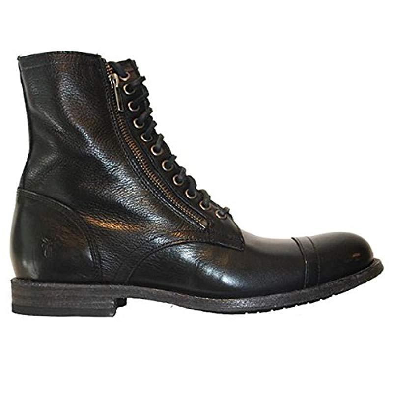 frye tyler double zip mens