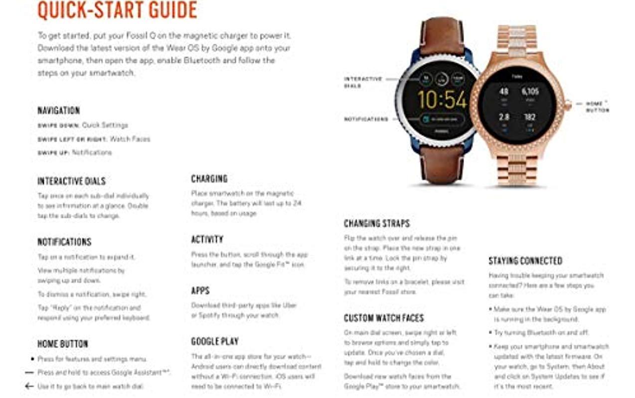fossil q venture ftw6008