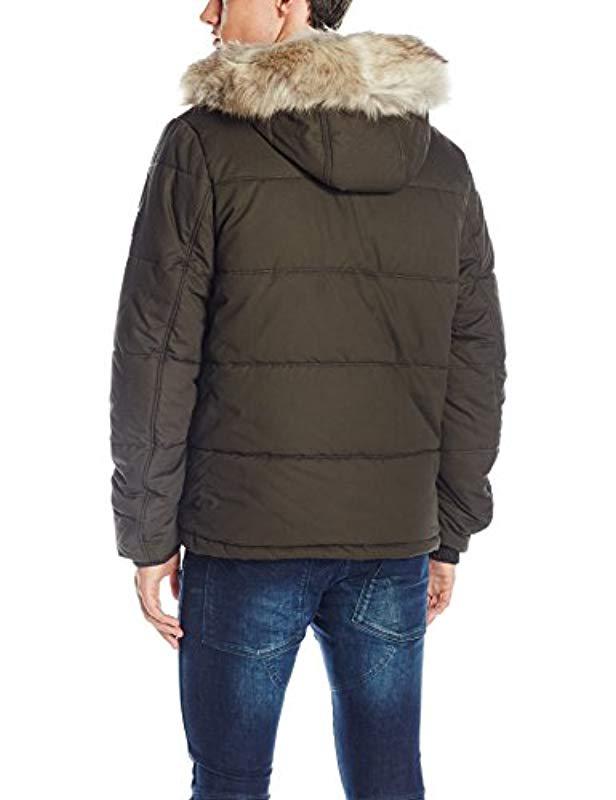 g star whistler hooded quilted jacket