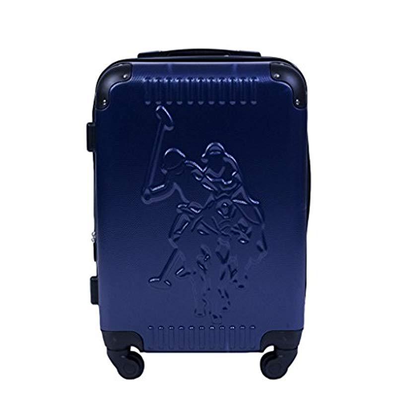 U.S. POLO ASSN. U.s Polo Assn. 21in Spinner Suitcase Carry-on Luggage in  Blue | Lyst
