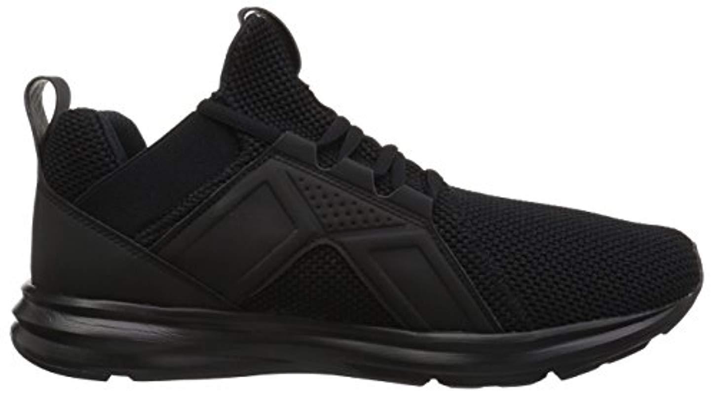 puma enzo weave white