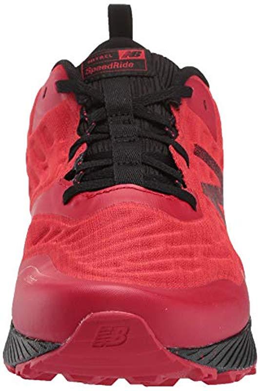 New Balance Nitrel V3 Trail Running Shoes Red/black for Men - Save 63% -  Lyst