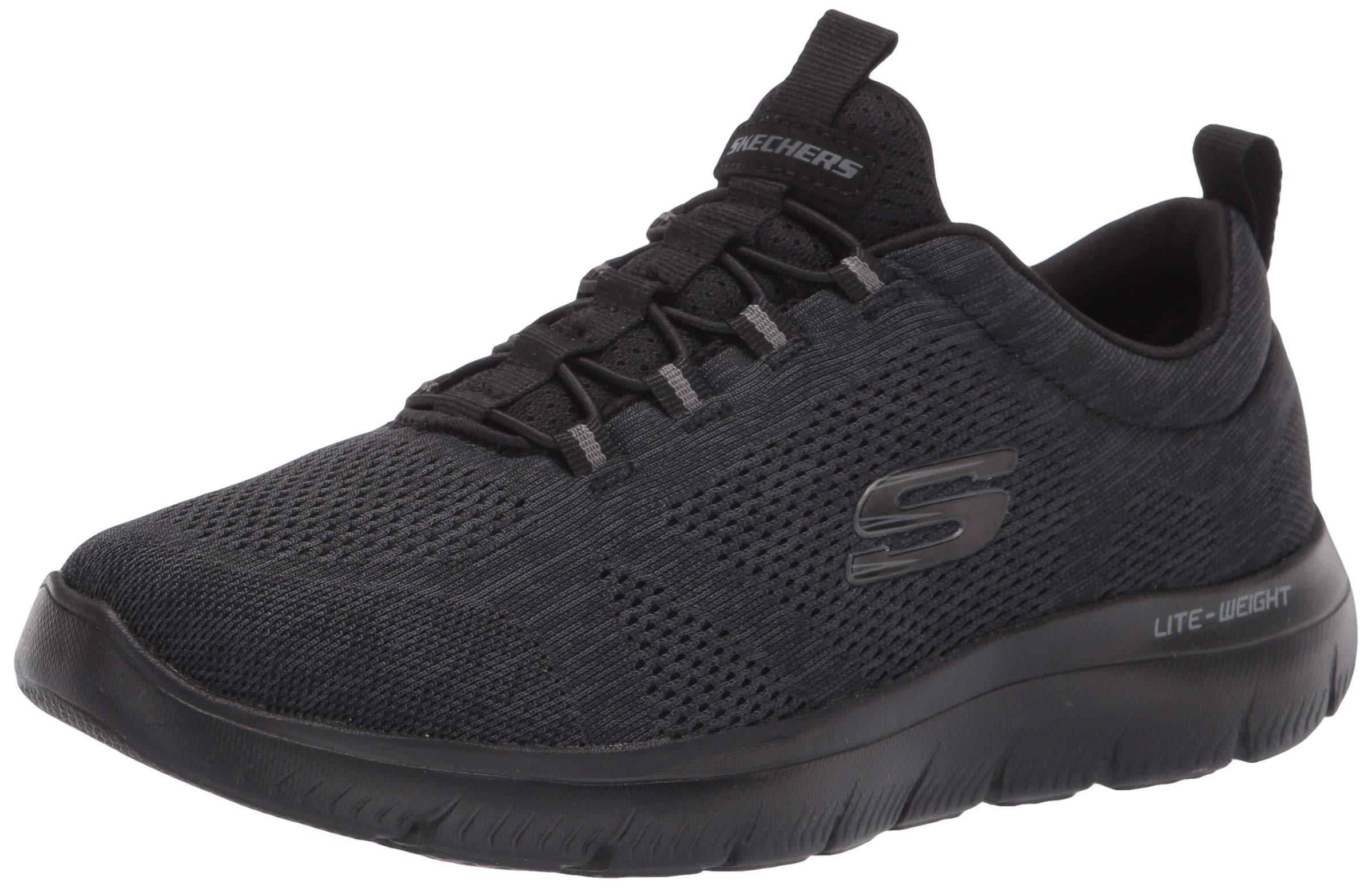 skechers summits black