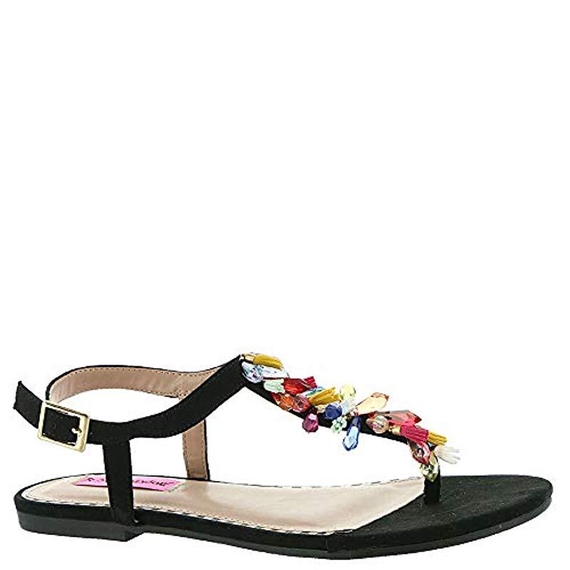 betsey johnson rosita flat sandals
