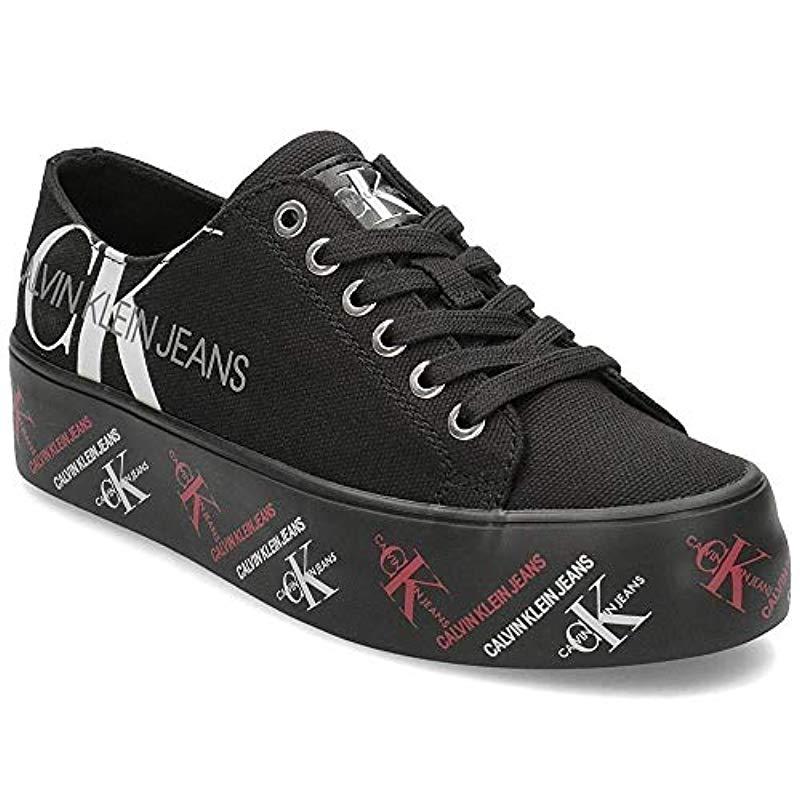 calvin klein platform trainers