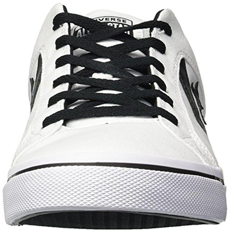 distrito canvas low top black