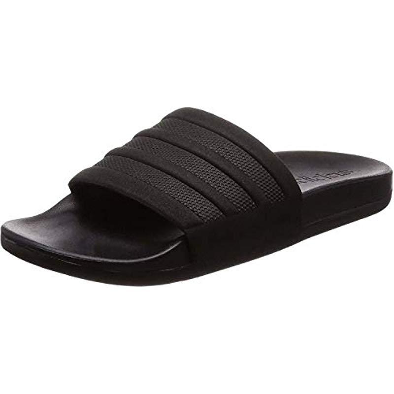 adidas adilette sandals all black