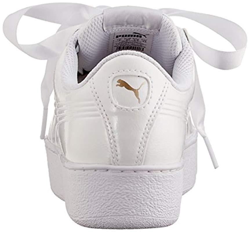 puma vikky platform ribbon p baskets basses femme puma vikky platform ribbon p baskets basses femme