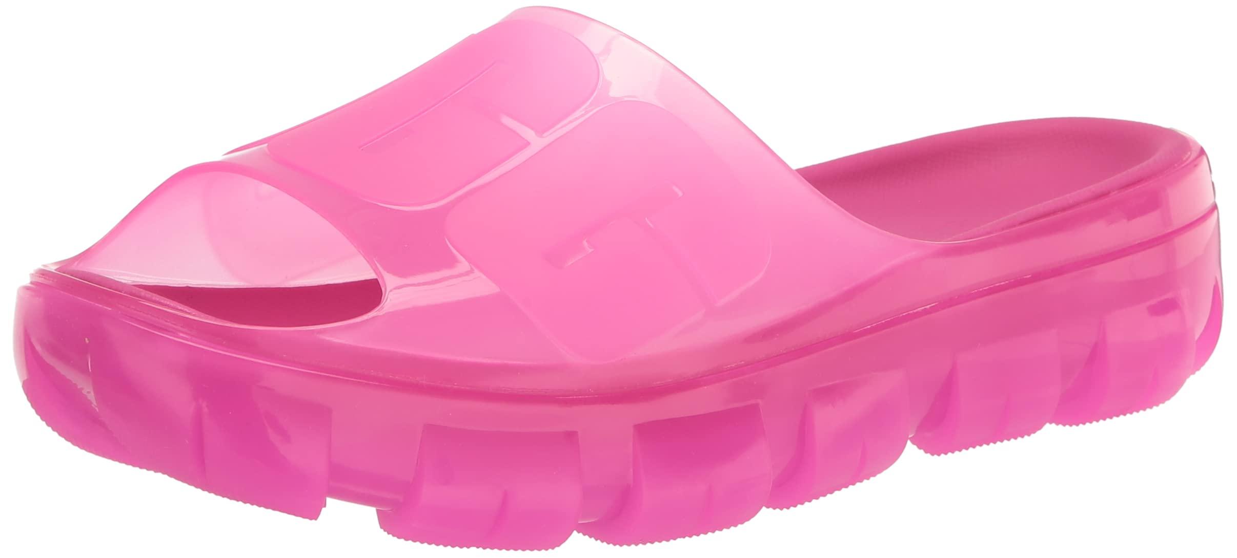 UGG Jella Clear Slide Sandal in Pink | Lyst