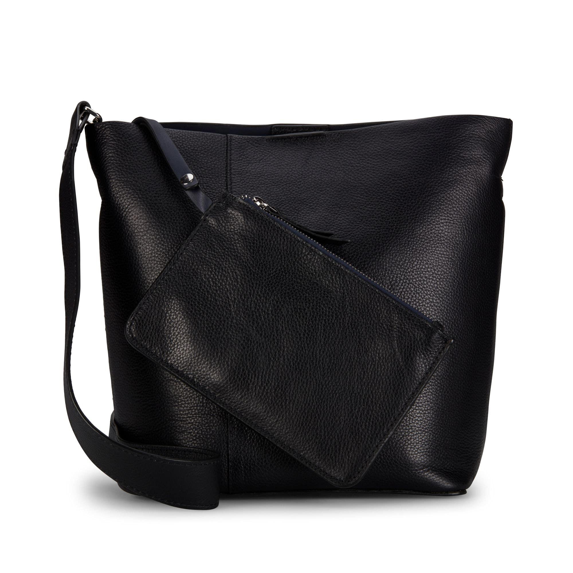 Clarks Topsham Bay Leather Accessories in Black | Lyst UK