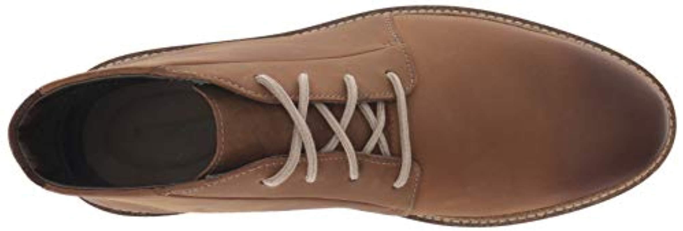 Encommium zapatilla Reportero Clarks Leather Grandin Mid Boot in Dark Tan Leather (Brown) for Men - Lyst Encommium zapatilla Reportero Clarks Leather Grandin Mid Boot in Dark Tan Leather (Brown) for Men - Lyst