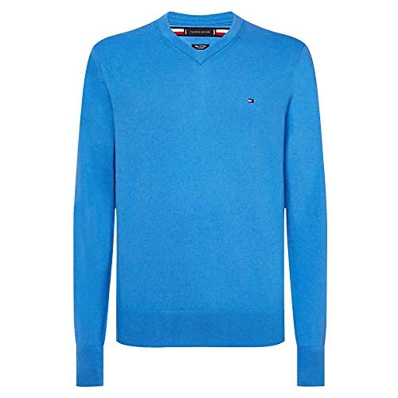 Tommy Hilfiger Organic Cotton Silk Crew Neck Sudadera para Hombre