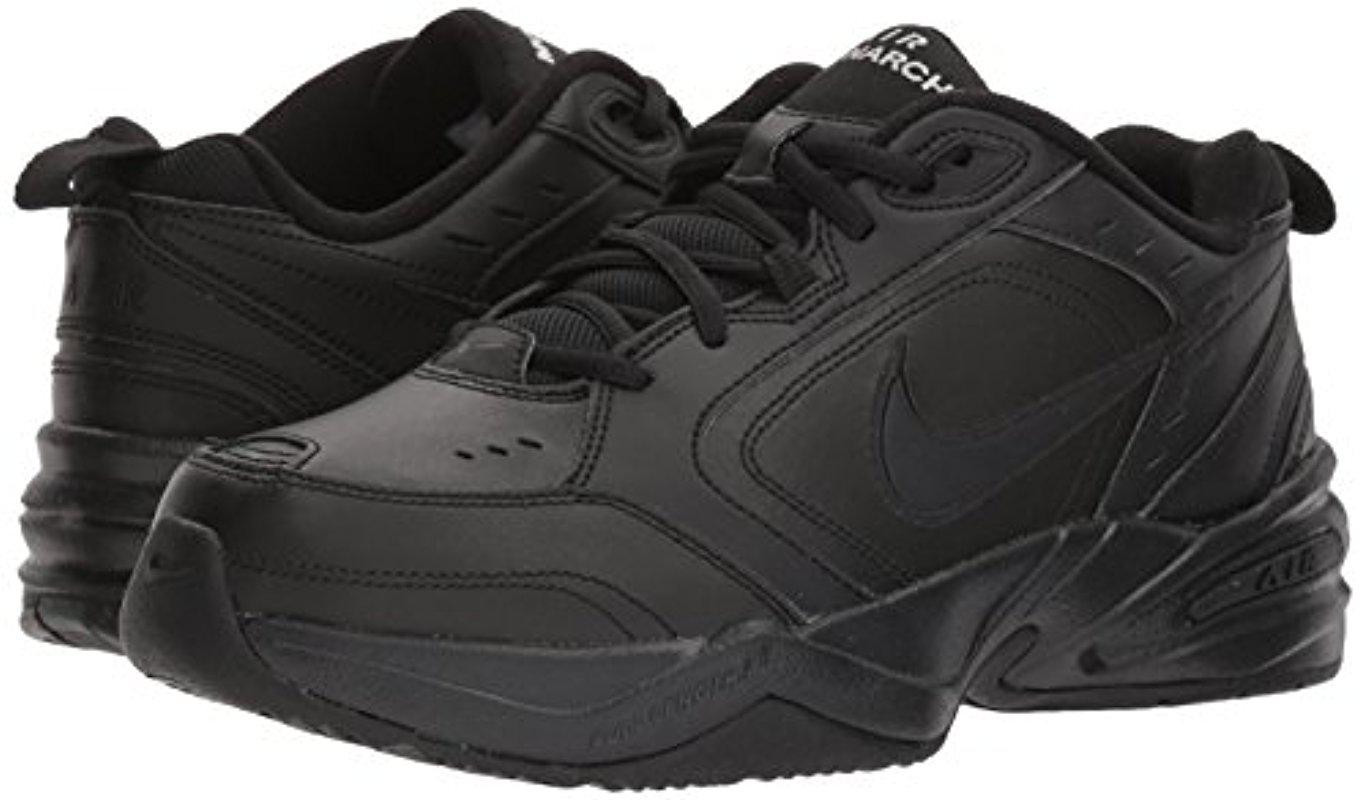 black nike monarch shoes