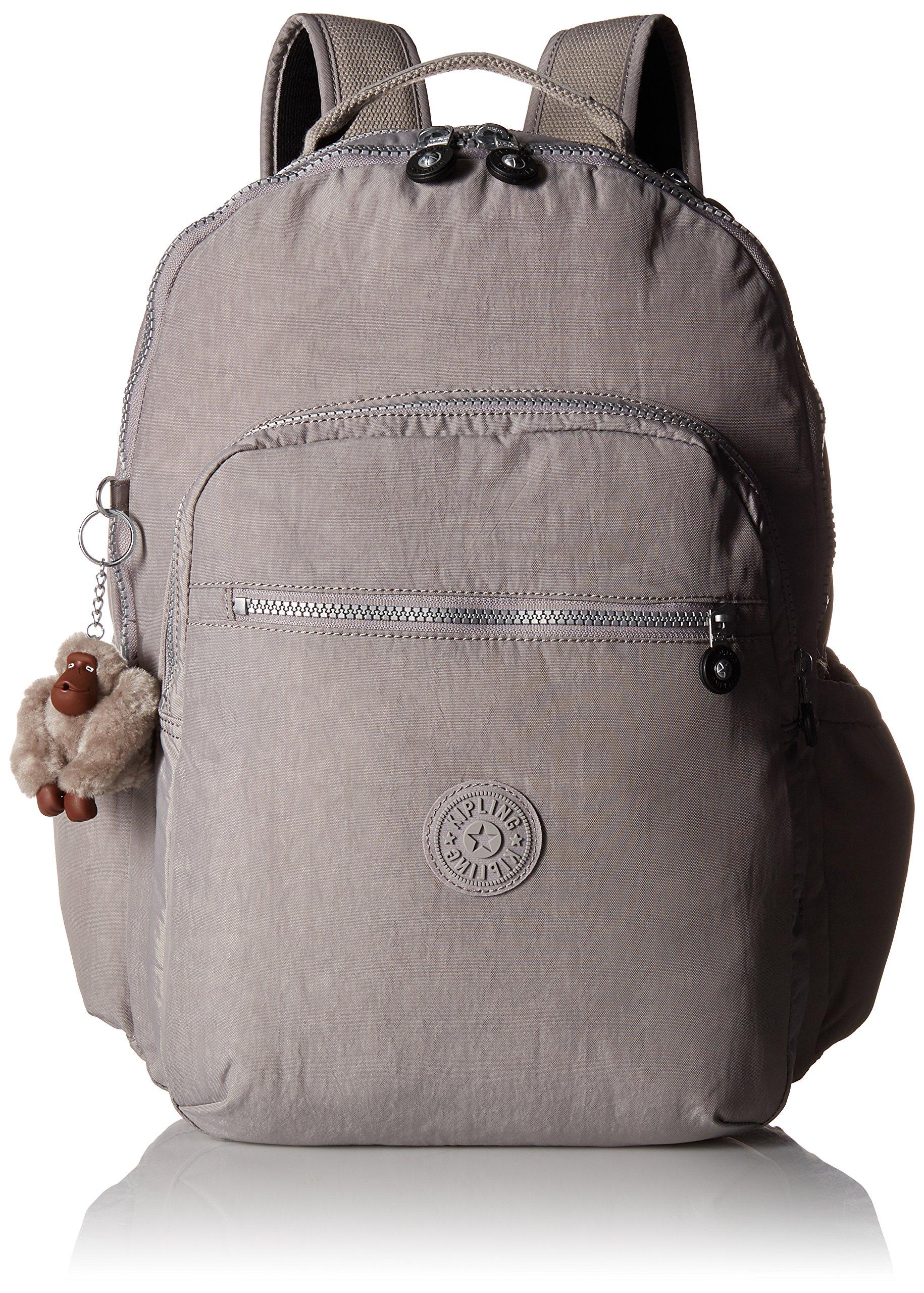 Kipling Synthetic Seoul Go Laptop Backpack in Slate Grey (Gray) Save