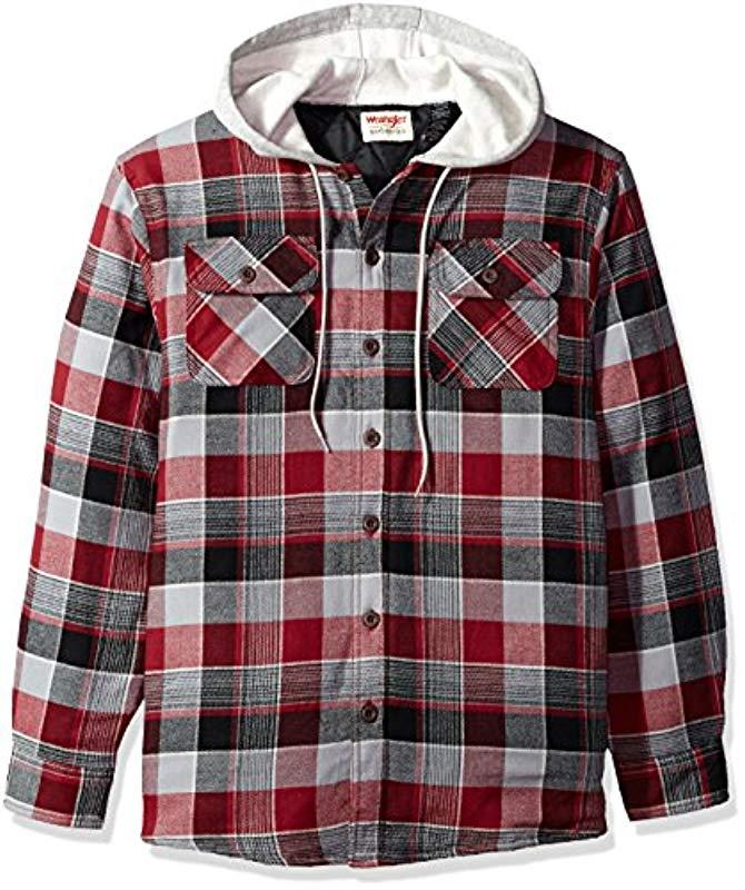 wrangler flannel jacket