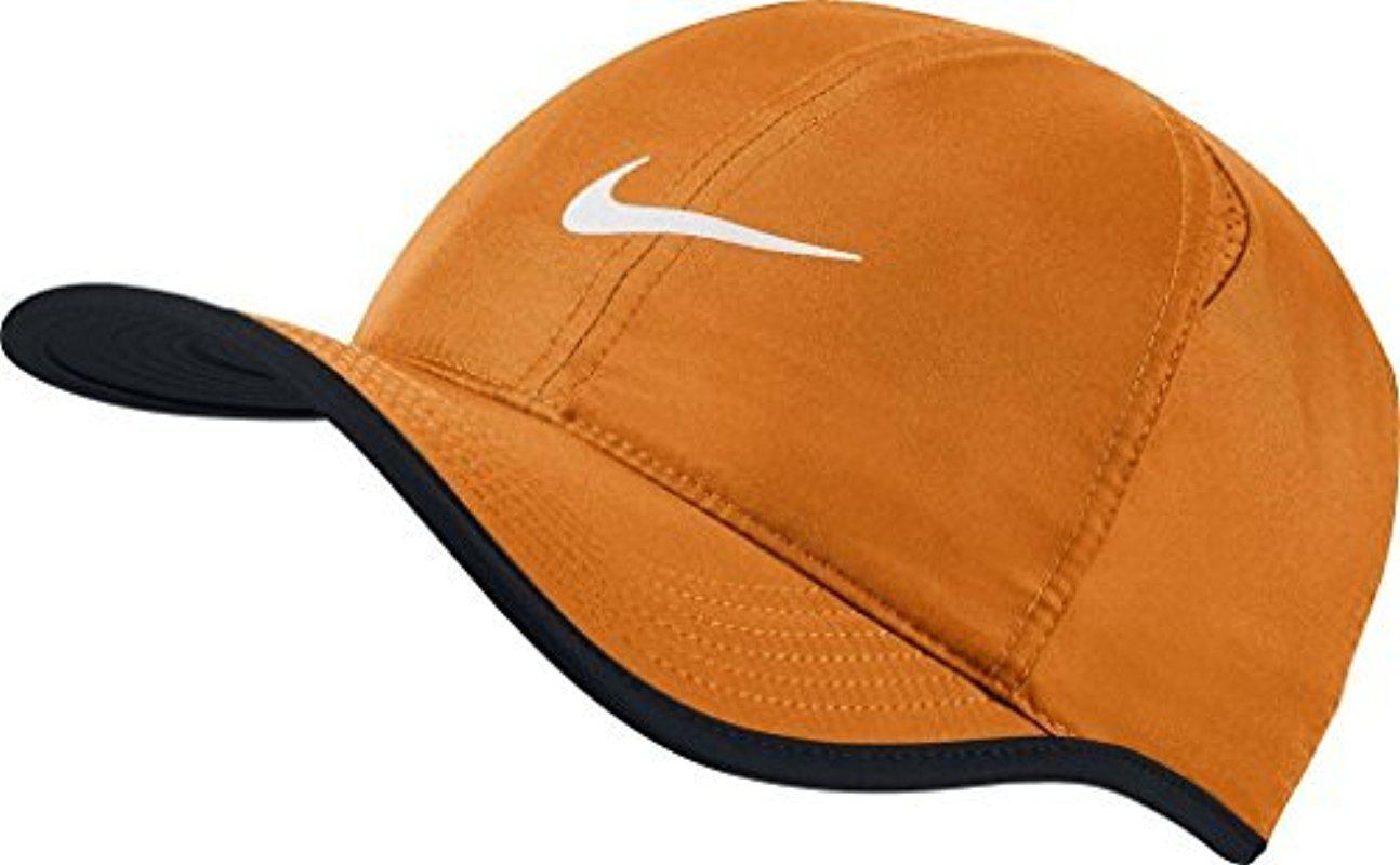 Nike Unisex Aerobill Featherlight Cap in Orange for Men | Lyst
