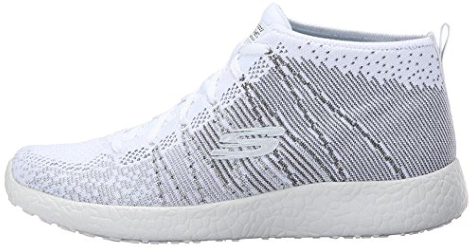 skechers sport women's burst divergent demi boot sneaker