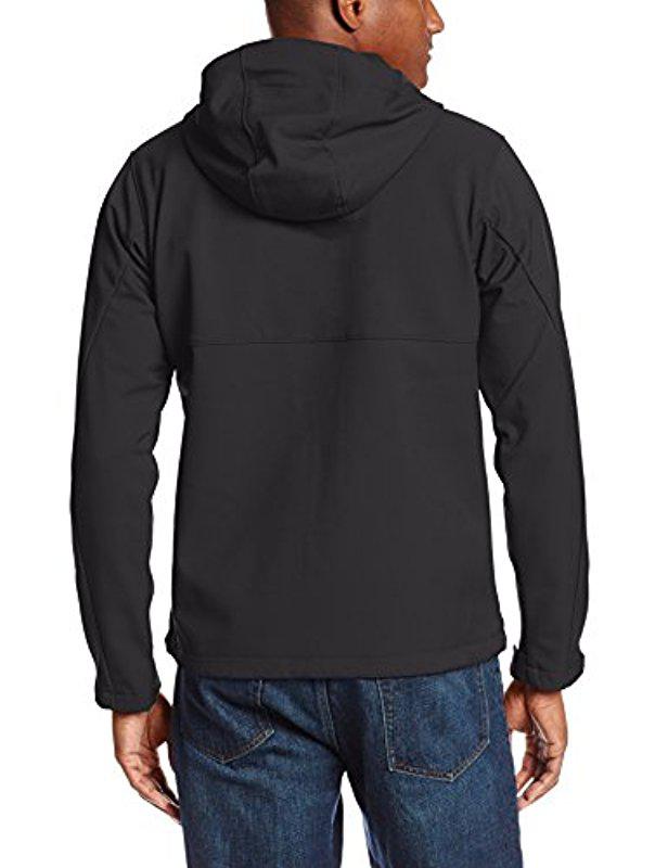 columbia men's big & tall ascender hooded softshell jacket