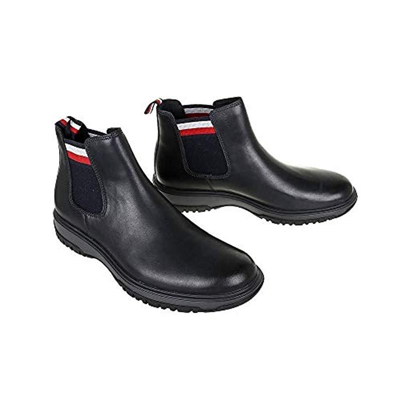 mens chelsea boots tommy hilfiger