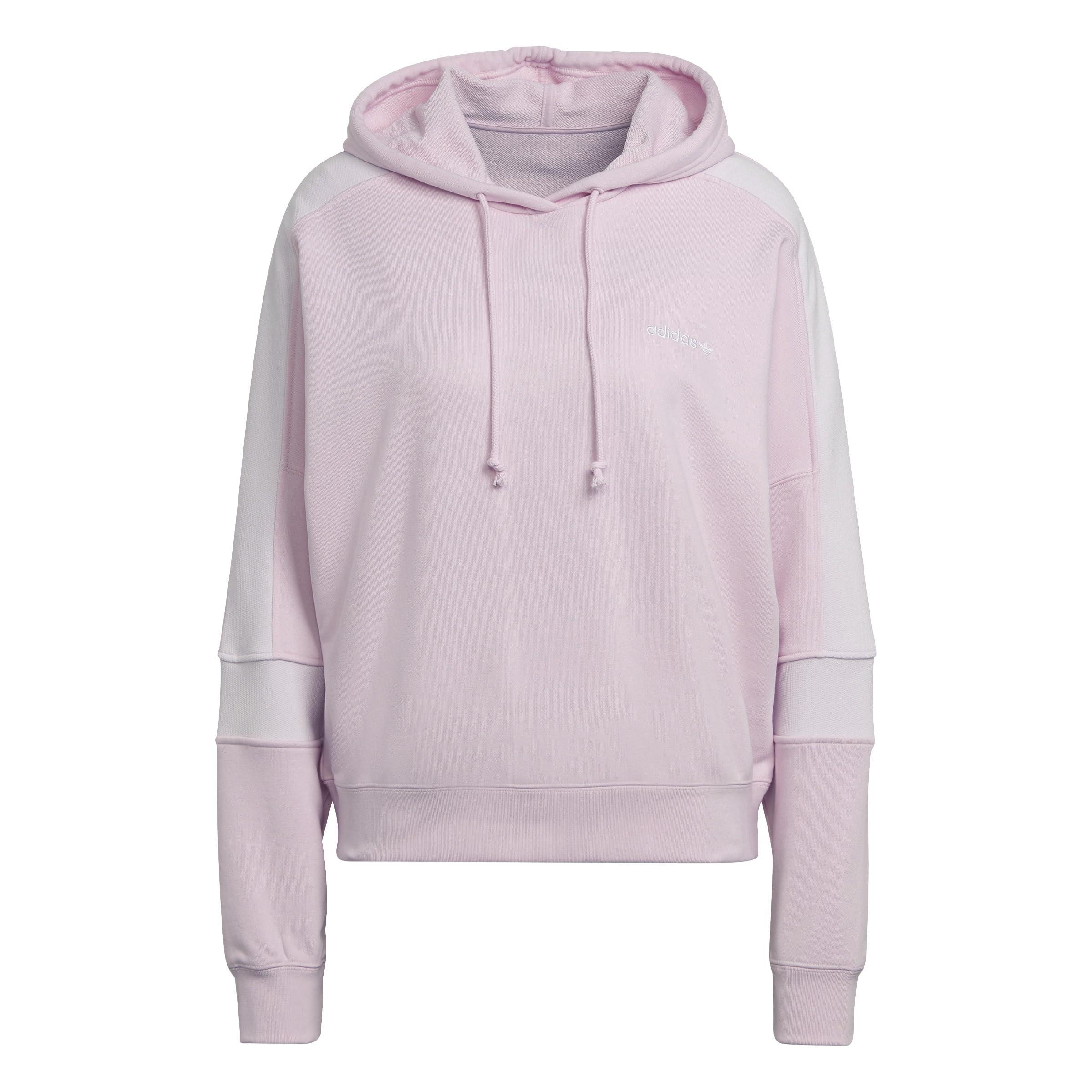 Sweat Ã Capuche Rose Crop T-Shirt adidas en coloris Violet | Lyst