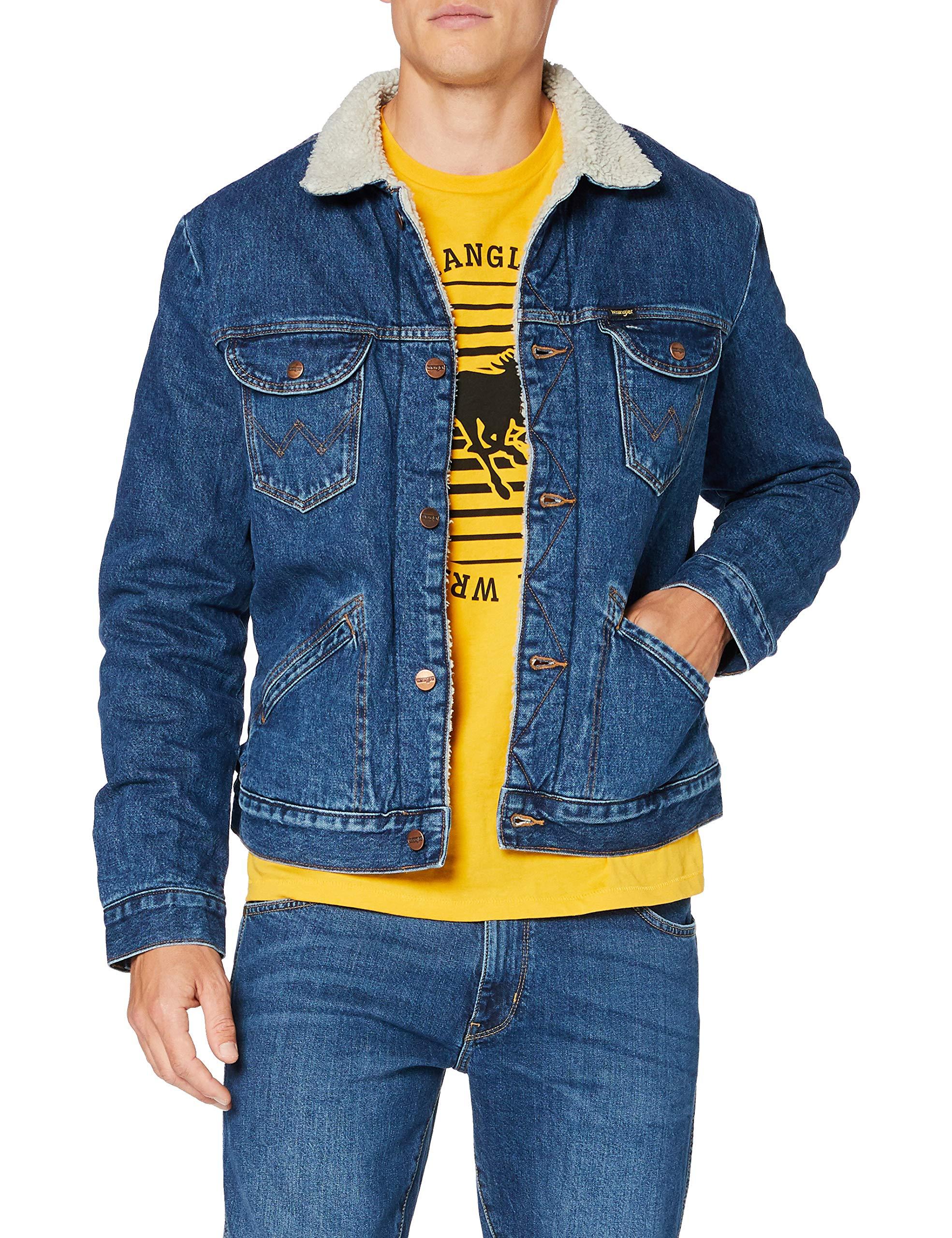 Wrangler Denim Icons Sherpa Jeansjacke 