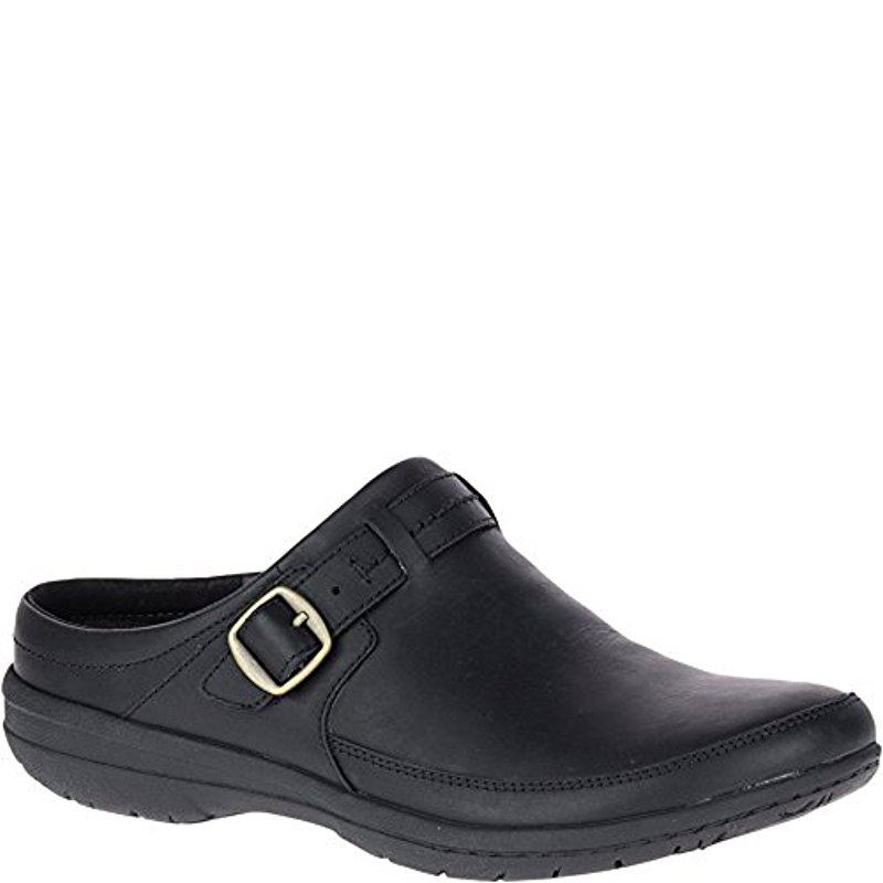Merrell women's encore deals kassie buckle slide clog